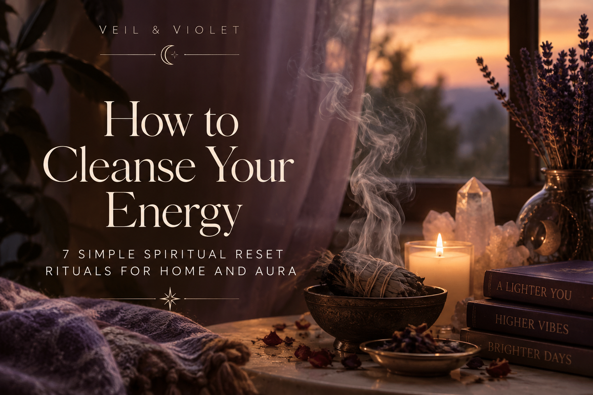 How to Cleanse Your Energy: 7 Simple Spiritual Reset Rituals for Home and Aura