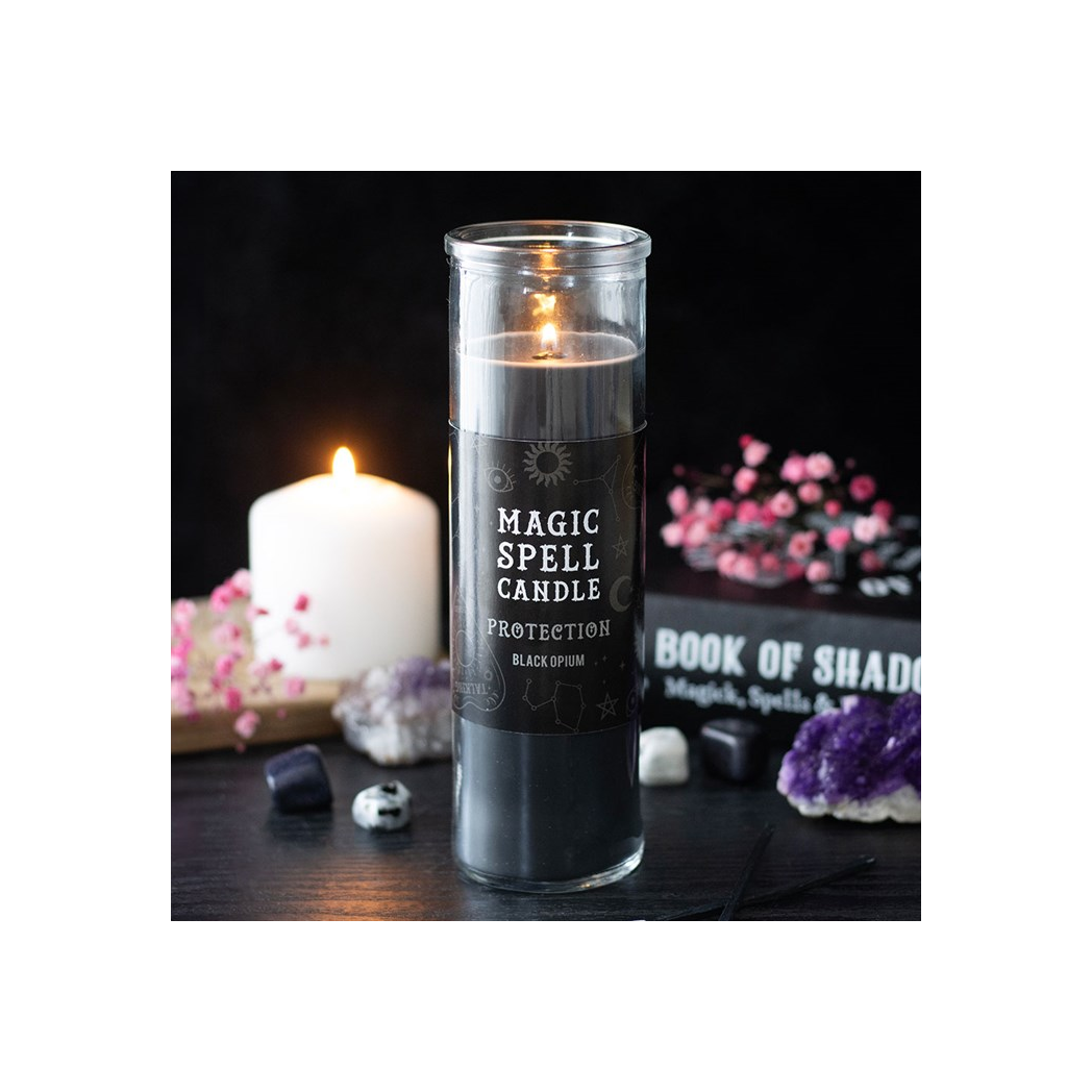 Protection Opium Magic Spell Tube Candle