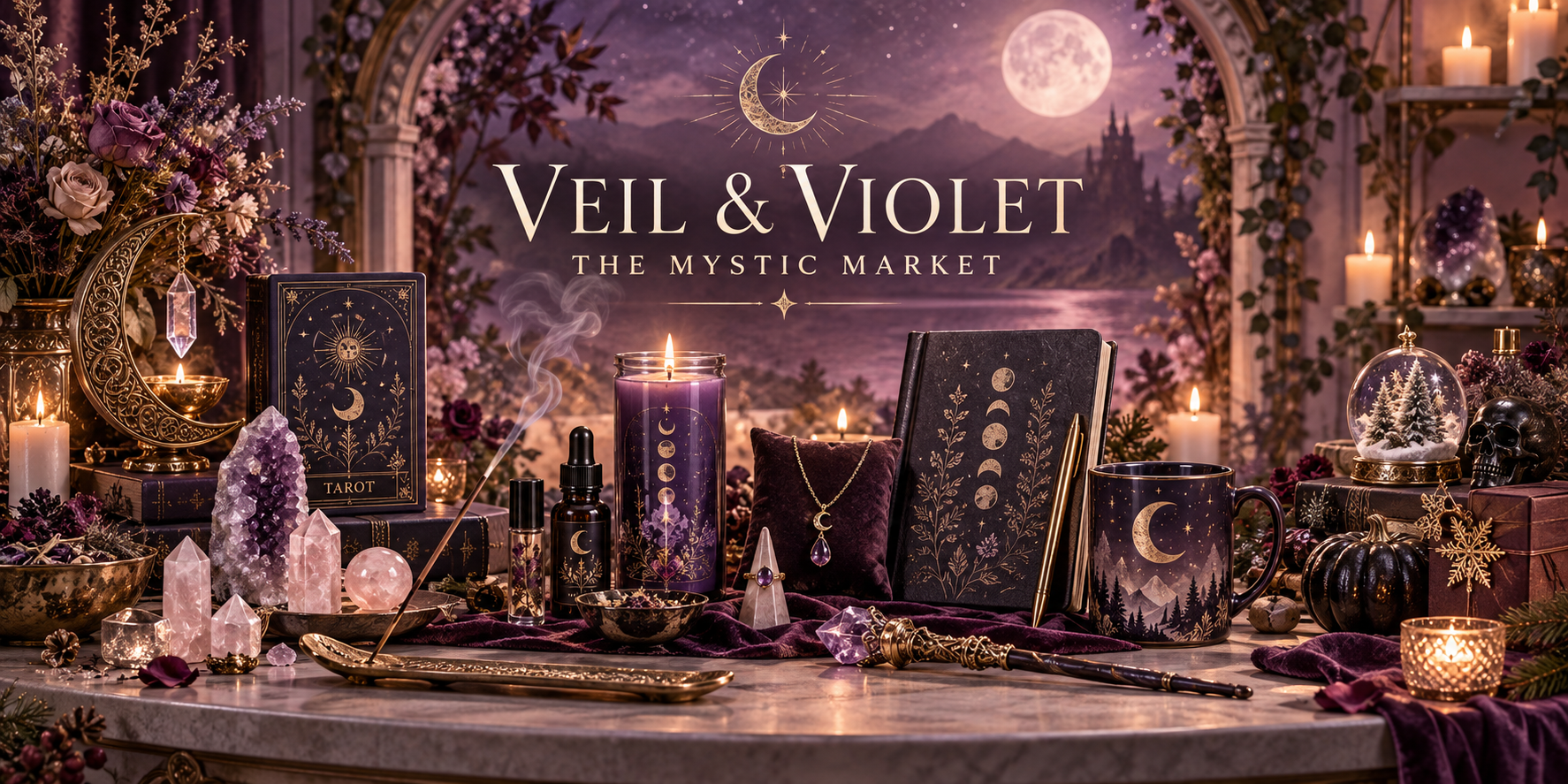 Veil and Violet — The Mystic Market